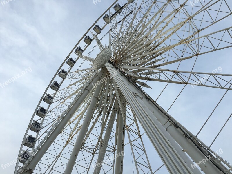 Liverpool Liverpool Eye Ferris Wheel Uk Free Photos