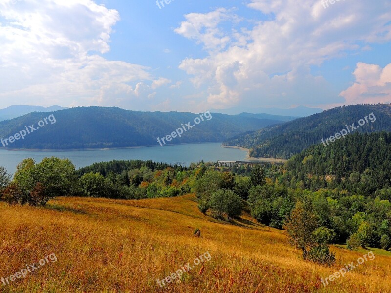 Lake Bicaz Romania Water Dam