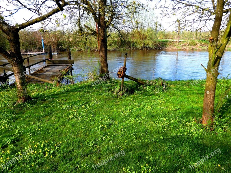 Nature Lühe Old Country Romance Mood