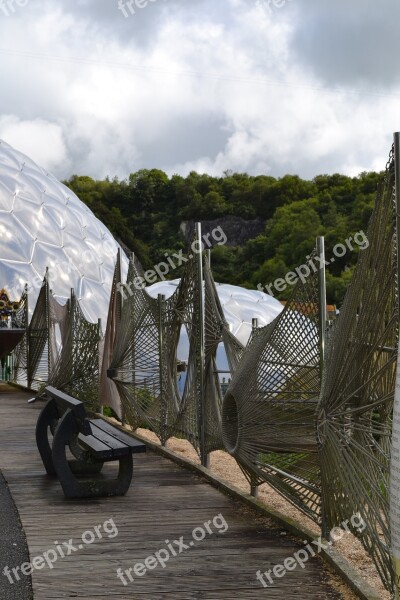 Eden Project Biodome Cornwall Environment