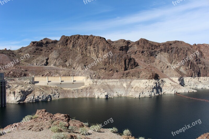 The Hoover Dam Canada Sky Natural Landscape