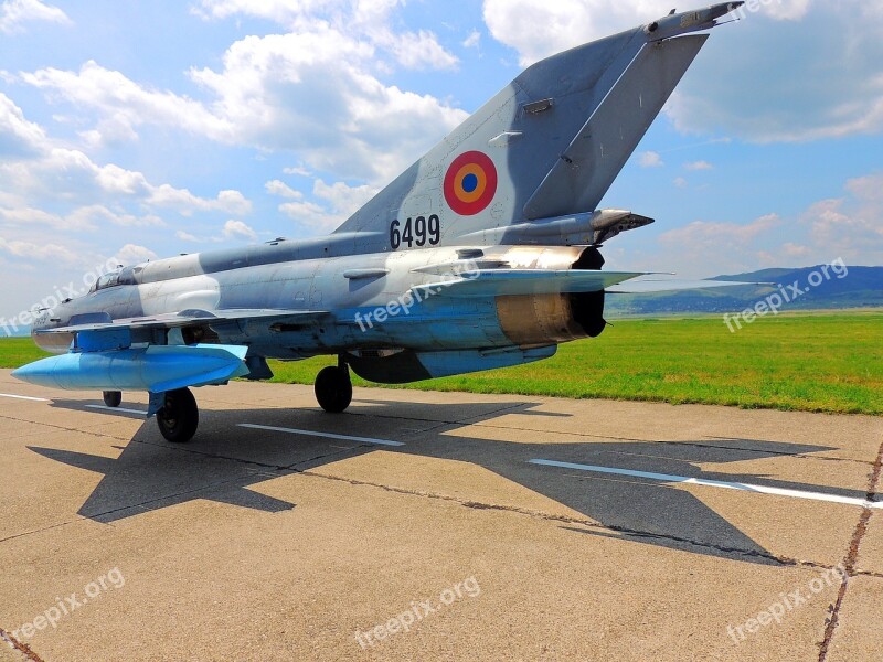 Mig 21 Lancer Jet Supersonic Wings Free Photos