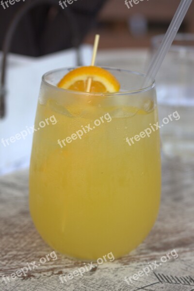 Drinks Orange Soft Drink Free Photos