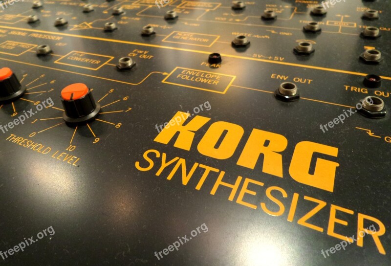 Synthesizer Analog Korg Museum Free Photos