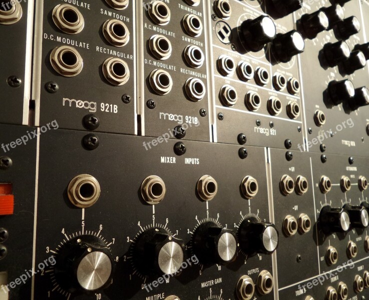 Synthetizer Analog Moog Museum Free Photos