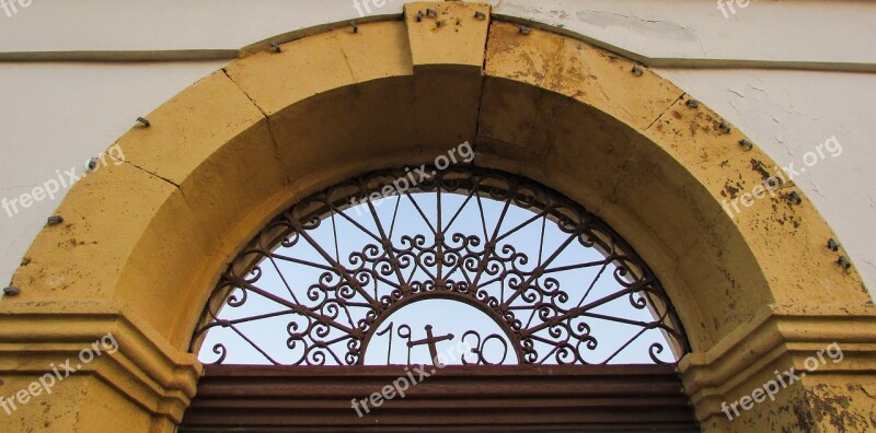 Cyprus Paralimni Lintel Door Architecture