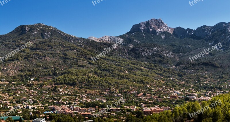 Majorca An Island Mountain Mountains Forest