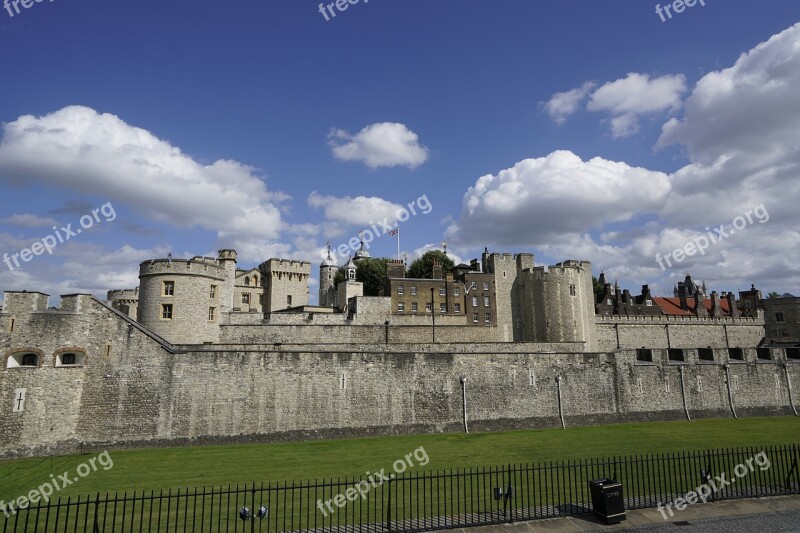 London Scenery Tower Of London Prison Castle