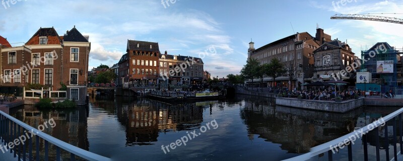 Leiden Netherlands Channel City Free Photos