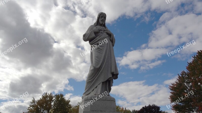 Jesus Tombstone Christ Symbol Monument