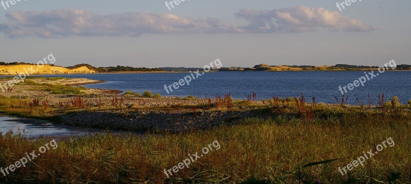 Denmark Danish Coast Island Fyns Hoved Baltic Sea