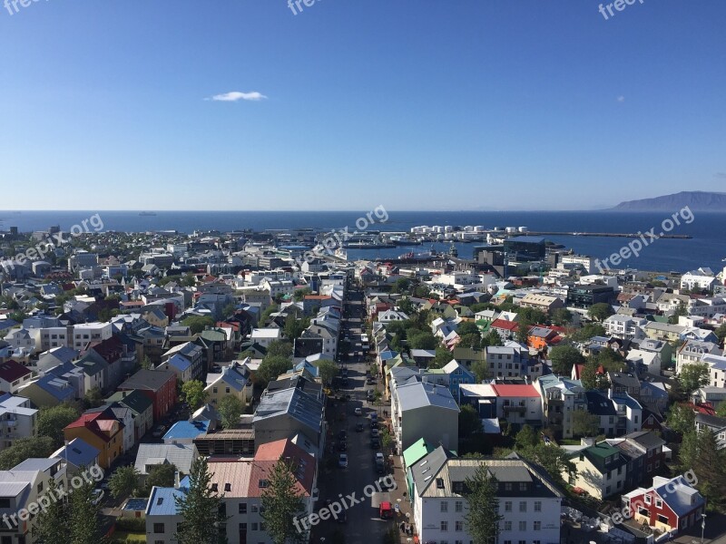 Reykjavik Iceland Hallgrímskirkja Free Photos