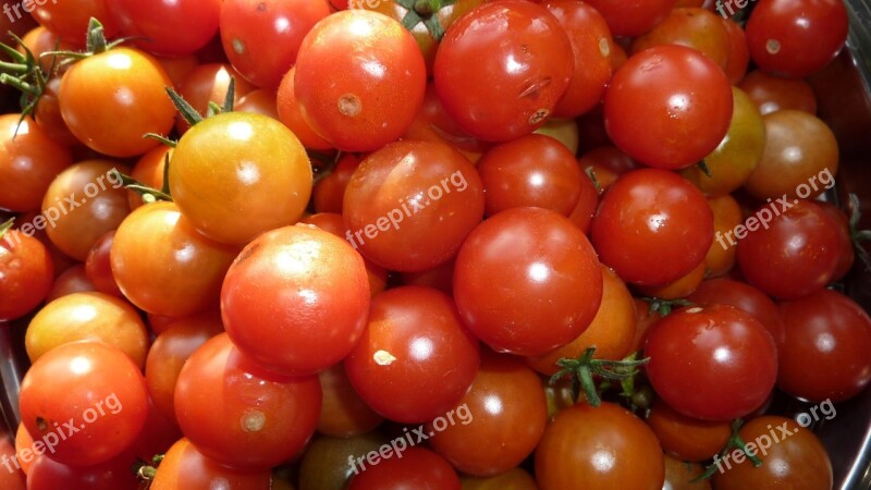 Tomatoes Cherry Tomatoes Vegetables Free Photos