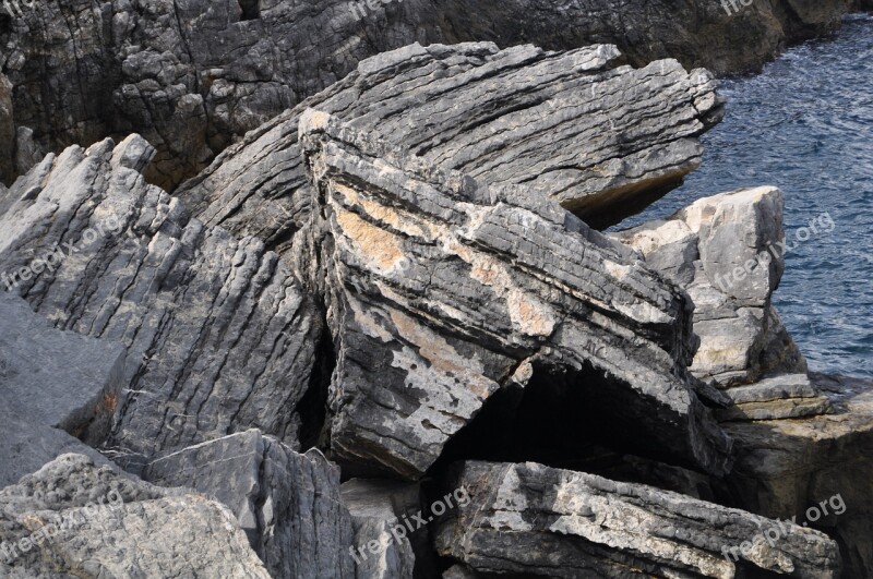 Rock Boulders Stone Scree Rocky Coast