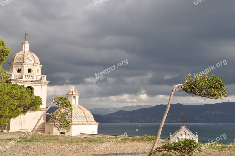 Italy Liguria Porto Venere Forward Wind