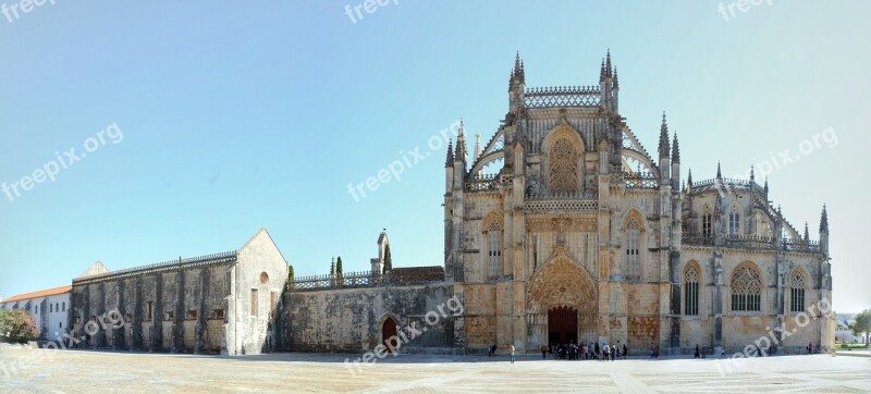 Battle Monastery Monastery Portugal Tourism Medieval