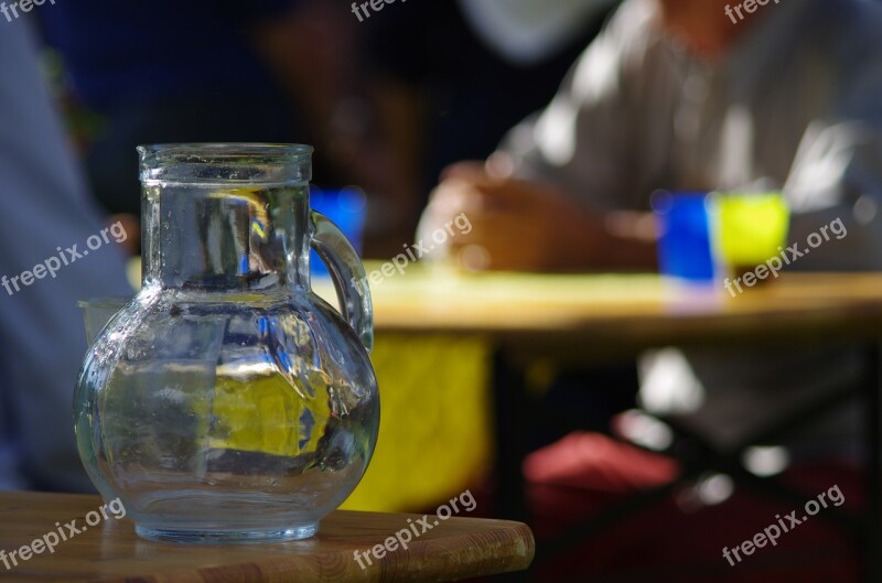 Pitcher Water Glass Carafe Bar