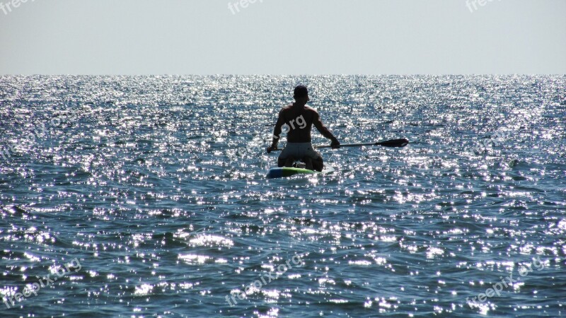 Paddling Paddleboard Board Water Sport