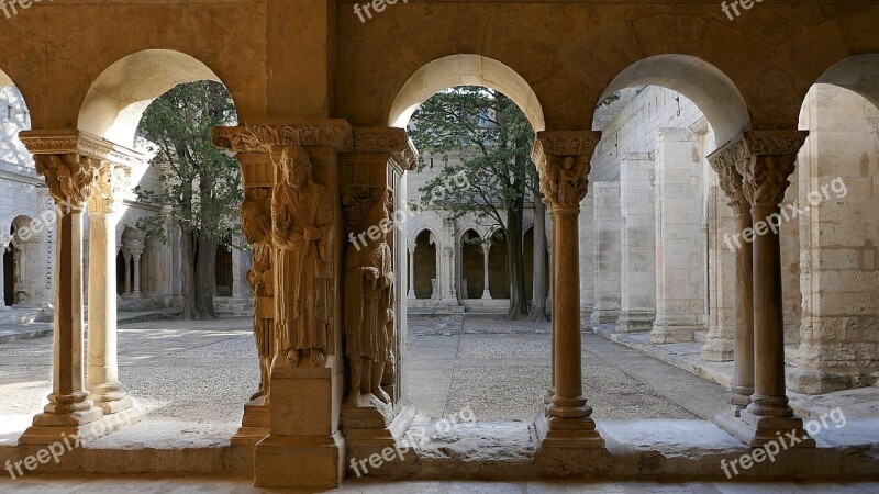 St-trophime Cloister Arles France Pilgrimage