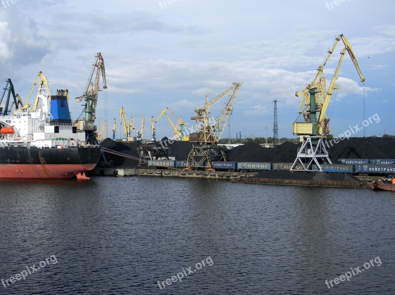 Dock Port Logistics Loading Unloading