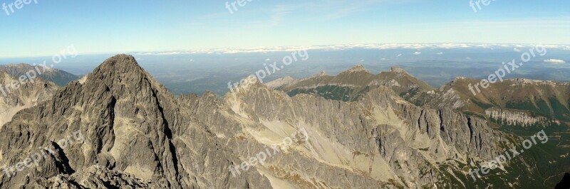 Slovakia Tatry Vysoké Tatry Belanský Tatras Mountains