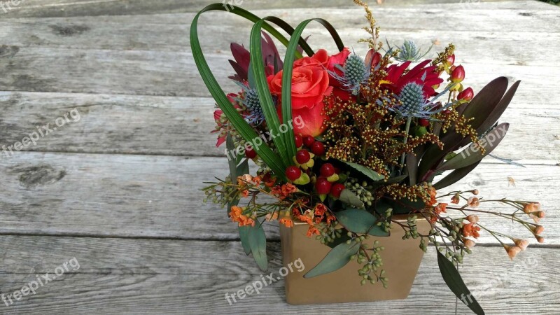 Autumn Flower Nature Fall Decoration