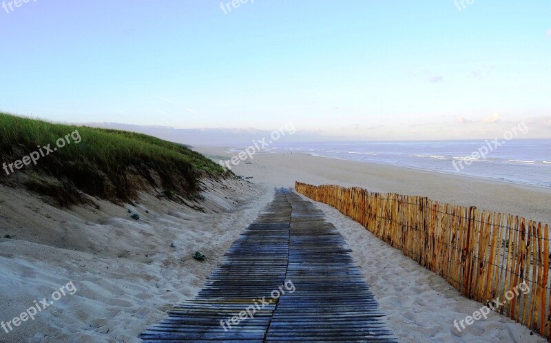 Beach Atlantic Beach Landscape Coast Atlantic Coast