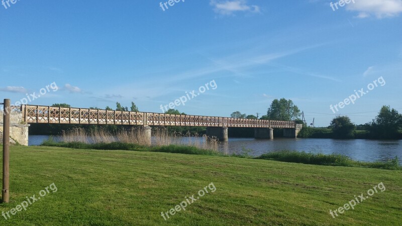 Landscape Nature Loire France Village