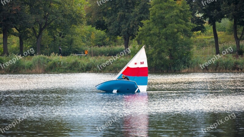 Sail Capsize Lake Sailing Boat Water