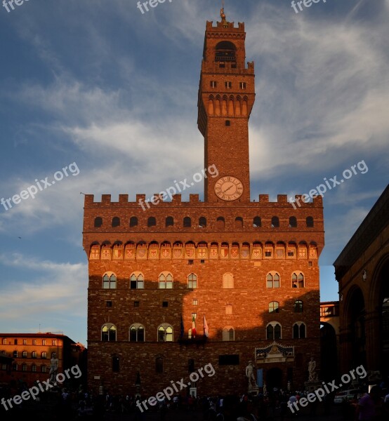 Palazzo Vecchio Florence Firenze Tuscany Italy