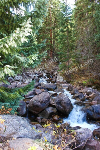 Colorado Creek Water River Nature