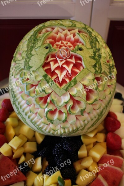 Watermelon Pattern Decoration Art Creative