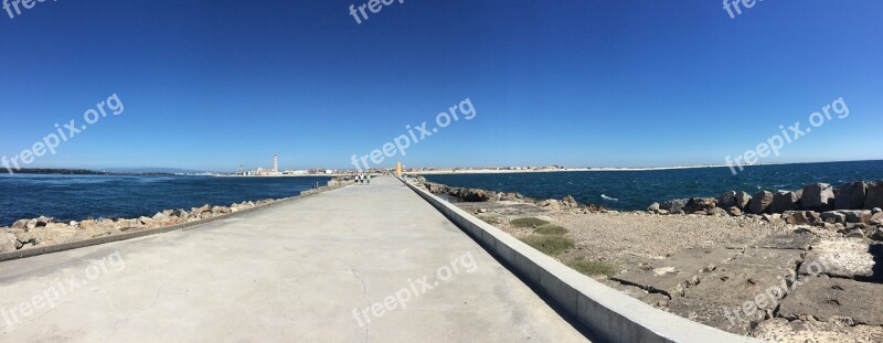 Portugal Aveiro Summer Beach Sea