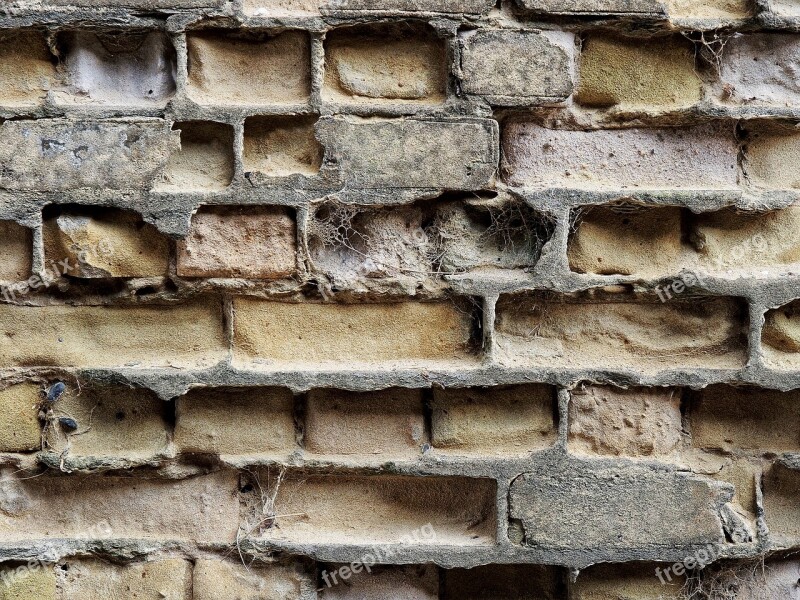 Brick Erosion Brickwork Eroded Weathered