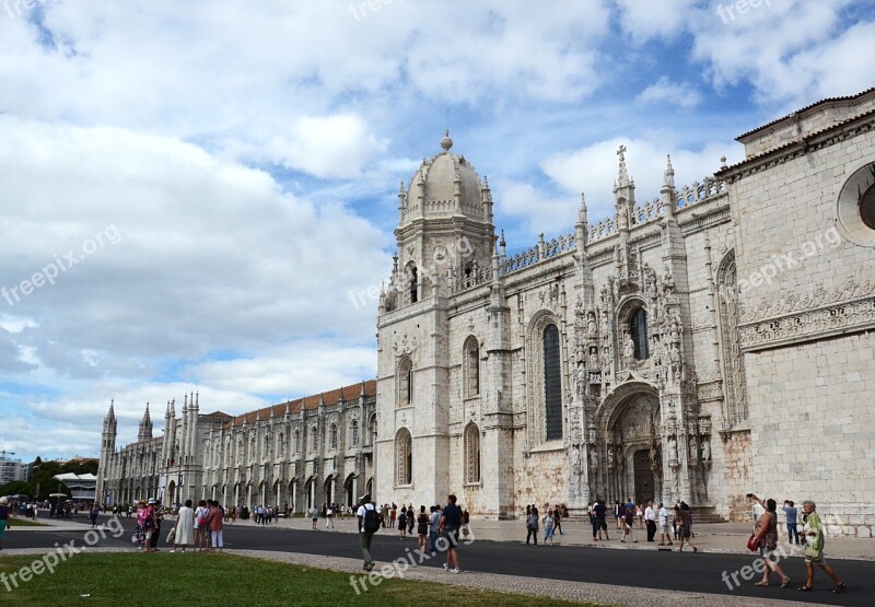 Monastery Of Jeronimos Jeronimos Monastery Medieval Portugal