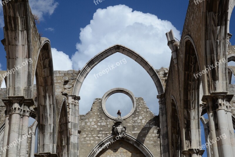 Arcos Medieval Museum Carmo Carmo Carmo Ruins