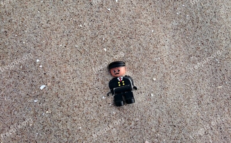 Sand Beach Minifig Flotsam Lego Toys