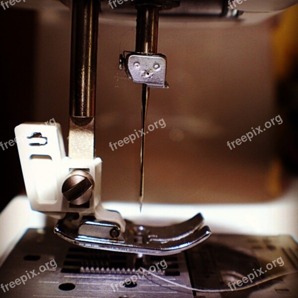 Sew Sewing Needle Thread Seamstress