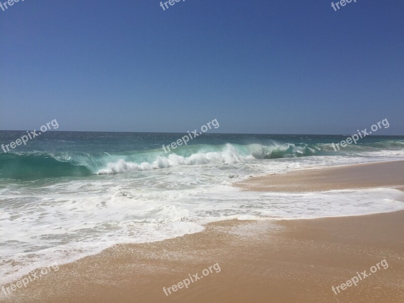 Cabo San Lucas Beach Waves Mexico Travel