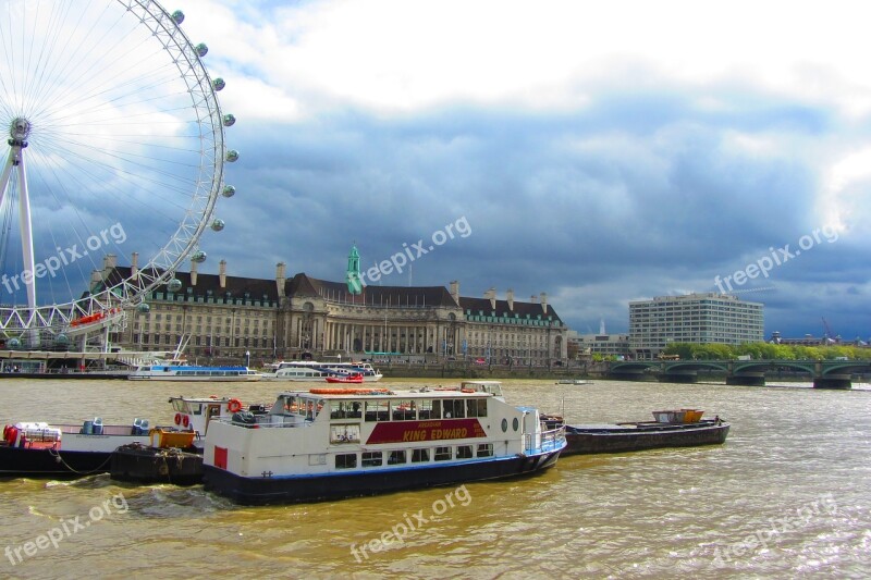 London Londo London Eye England United Kingdom