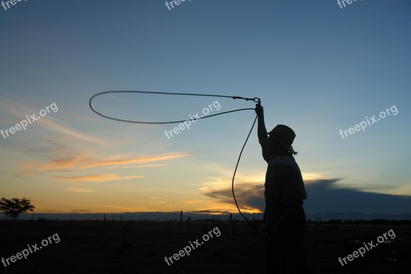 Sunset Worker Rancher Aimagro Free Photos