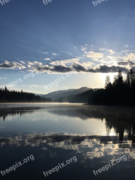 Hume Lake Sunrise Run Runner