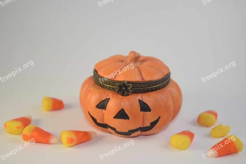 Pumpkin Candy Corn Candy Sweets Treat