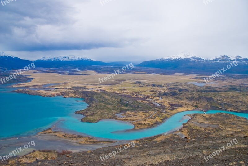 Glacier Patagonia Ice Nature Torres Del Paine