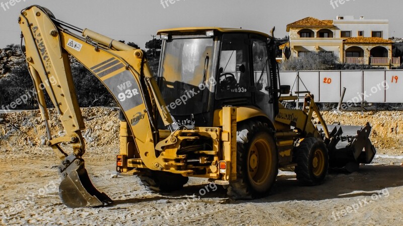 Excavator Heavy Machine Equipment Construction Machinery