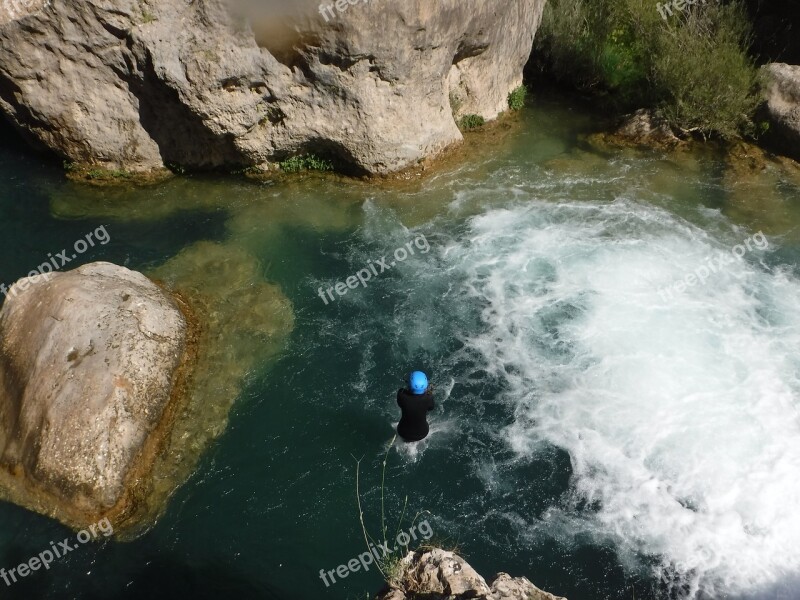 Canyoning Canyoning Basin Jump Free Photos