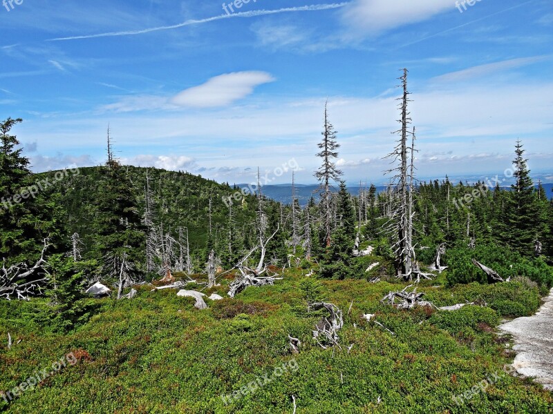 Landscape Mountains Nature Tatry Top View