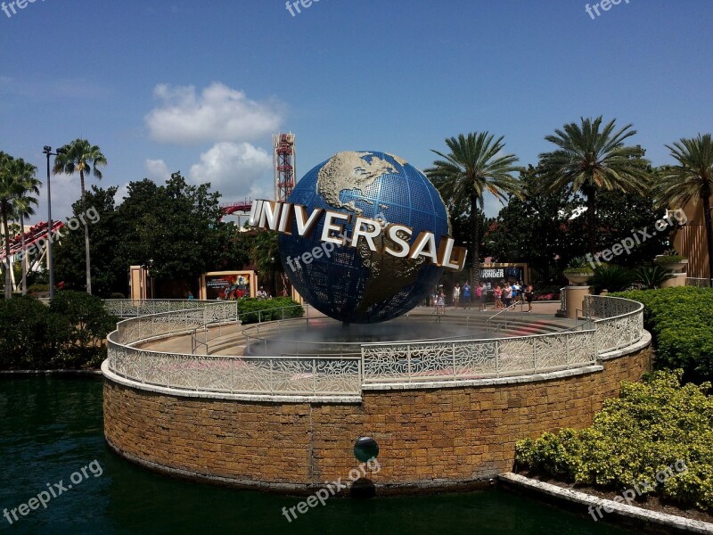 Universal Studios Orlando Florida Universal Globe