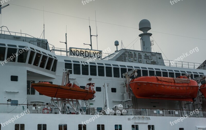 Ferry Lifeboats Bridge Navigation Free Photos