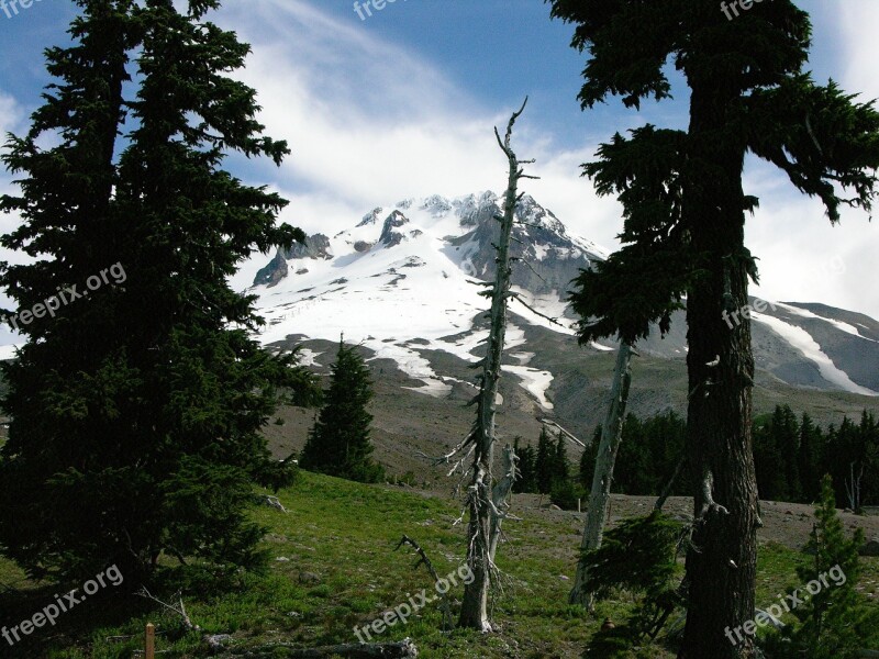 Mt Hood Oregon Wilderness Nature